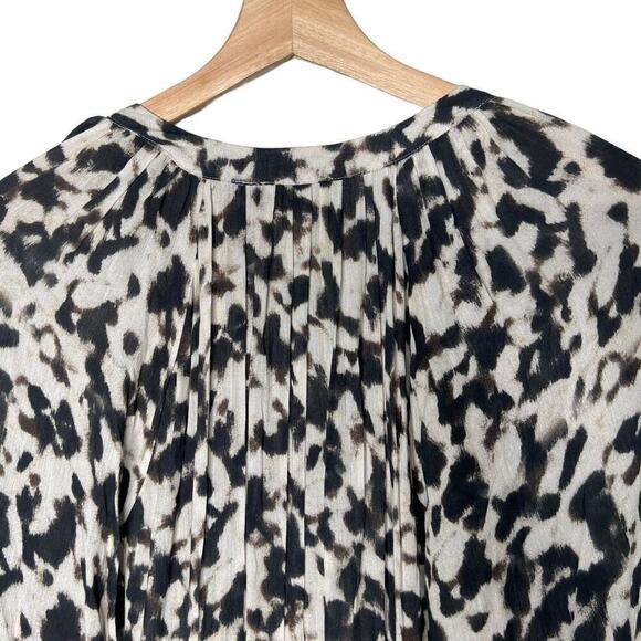 New Women’s Rails Tyra Blurred Cheetah Dress Size M - Picture 10 of 14